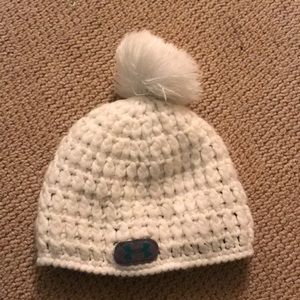 White Under Armour Youth Beanie